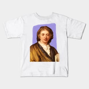 French Composer François Couperin illustration Kids T-Shirt